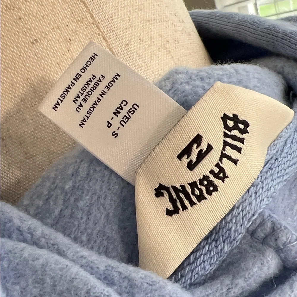 Billabong Light Blue Hoodie with Logo Patch - Picture 5 of 5